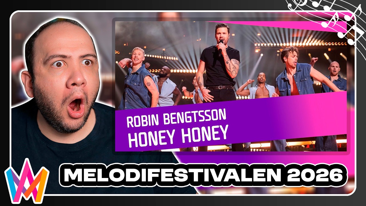Robin Bengtsson - Honey Honey | TEACHER PAUL REACTS  🇸🇪 Melodifestivalen