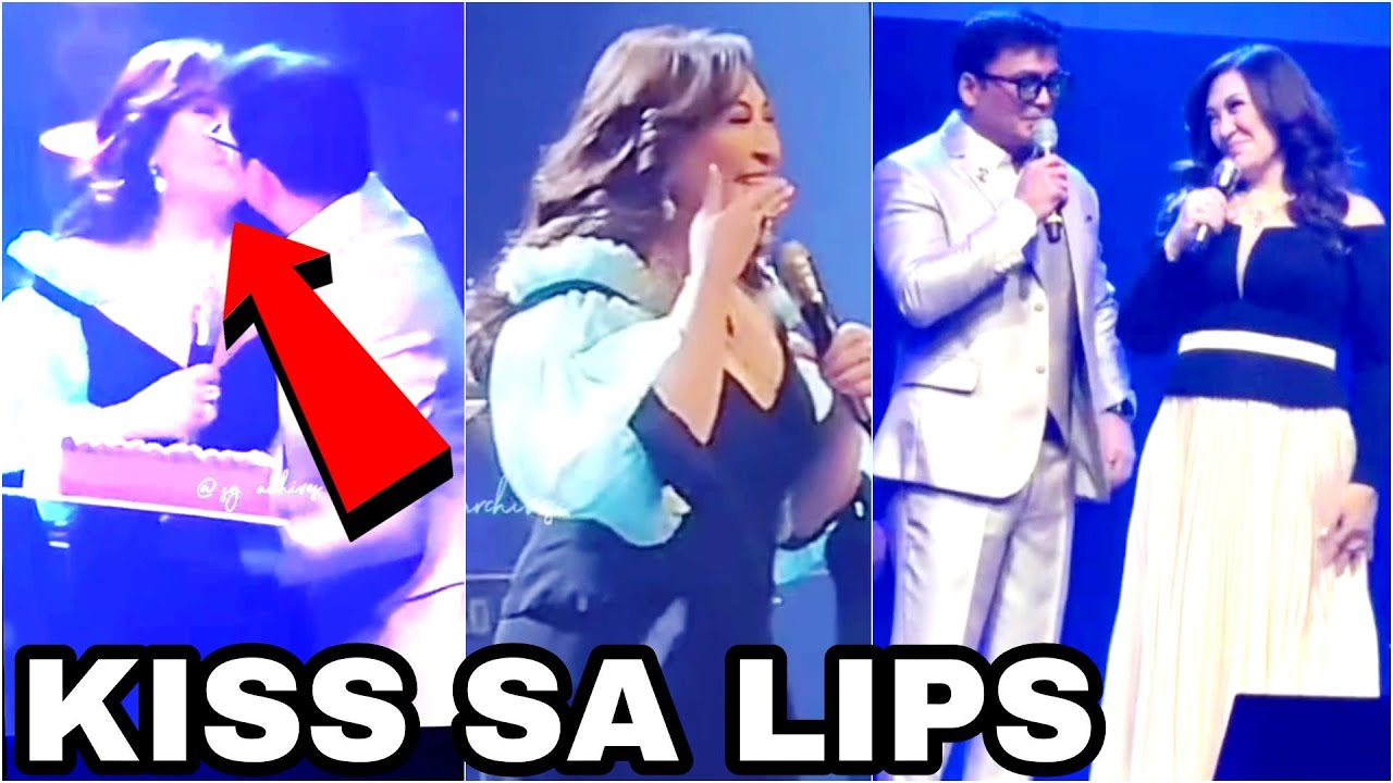 Sharon Cuneta NASARAPAN sa HALIK LIPS to LIPS ni Gabby Concepcion Dear Heart Concert Toronto Canada