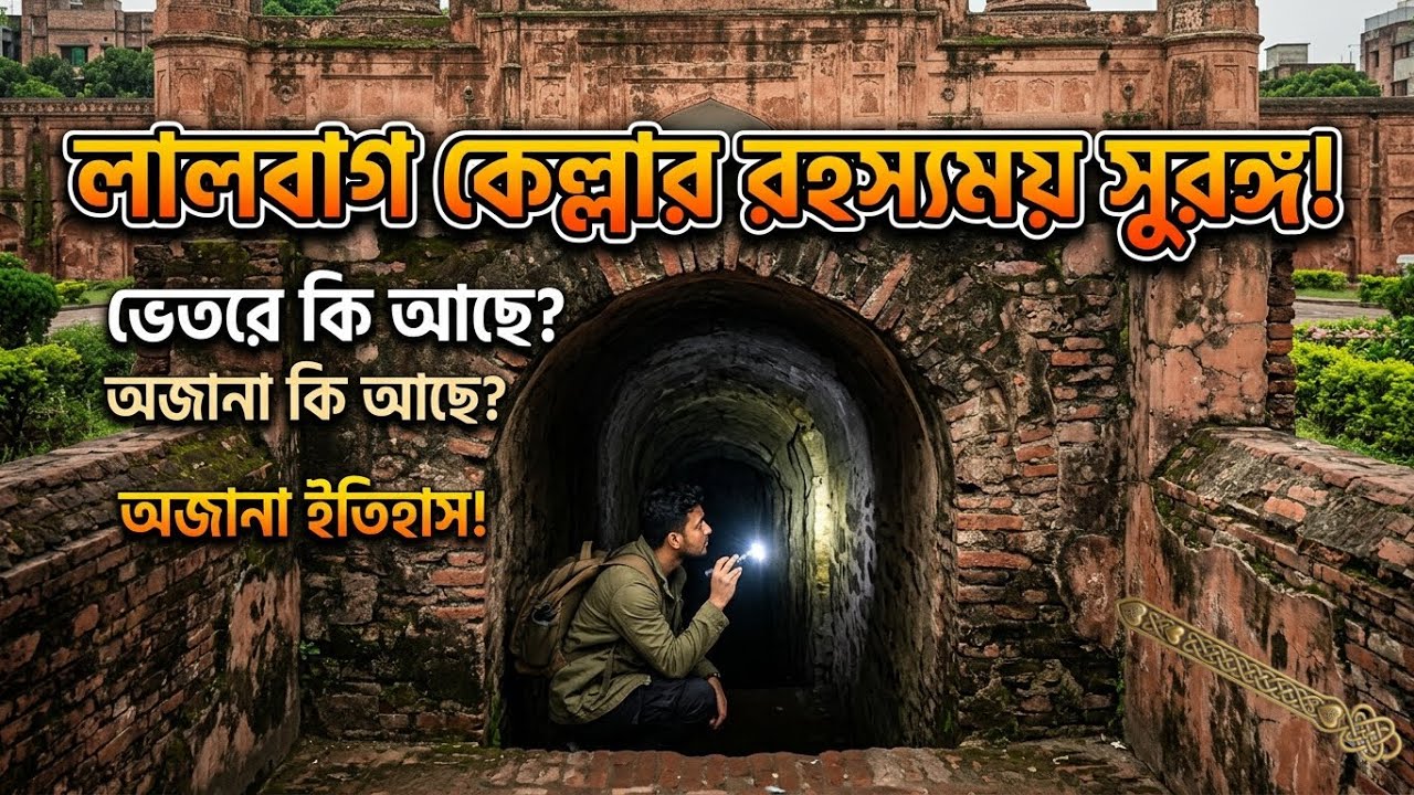 লালবাগ কেল্লার রহস্যময় সুড়ঙ্গ 😱