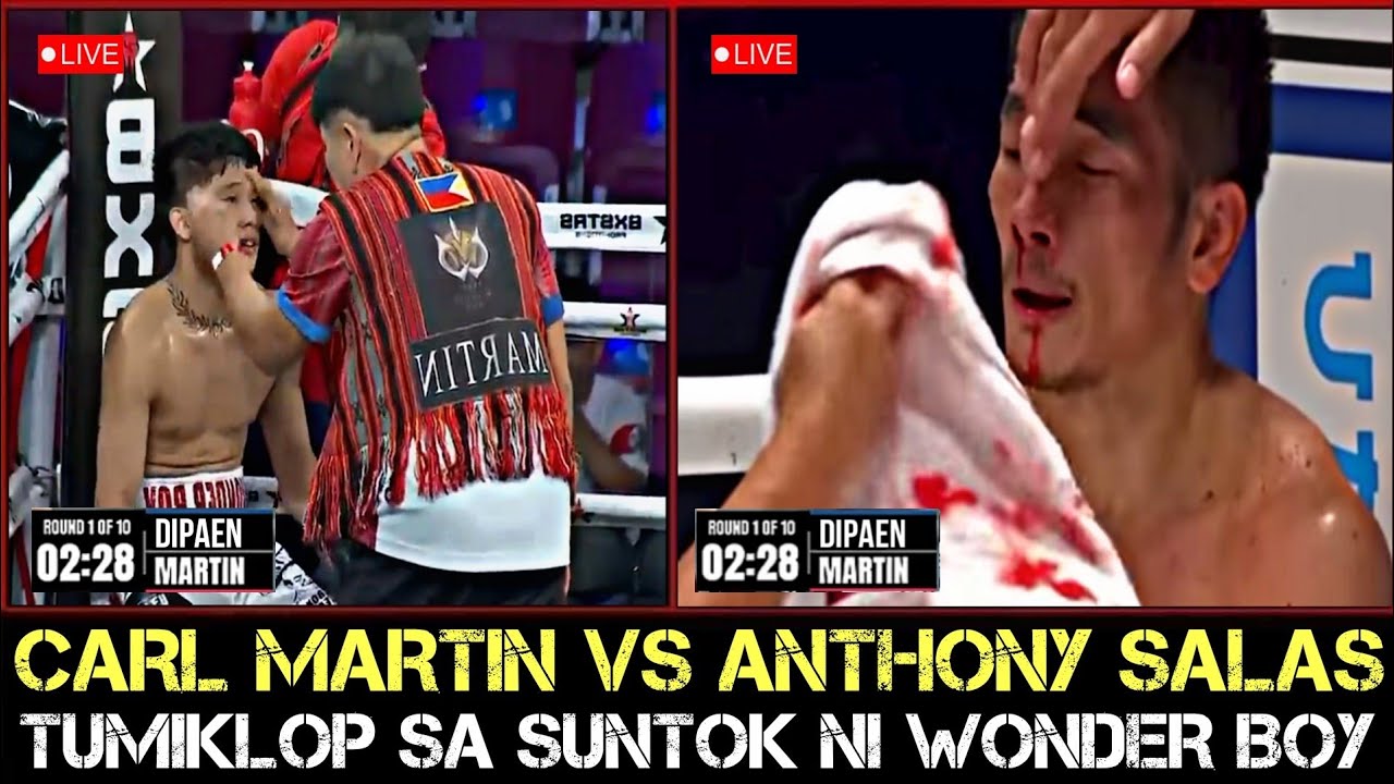 BASAG ANG NGUSO SA ROUND 1 PALANG!CARL JAMES MARTIN VS ARAN DIPAEN FULL FIGHT HIGHLIGHTS 