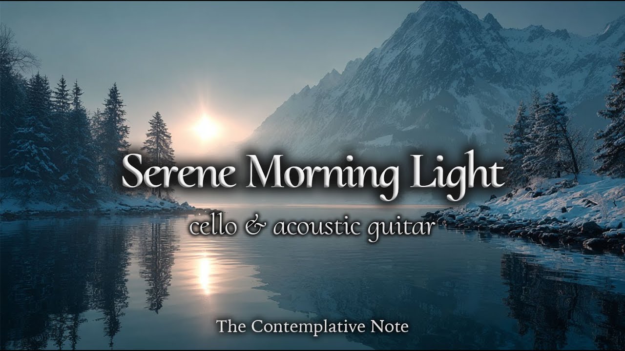 Serene Morning Light 🏔️🌅 Gentle Cello & Acoustic Guitar for a Peaceful Start