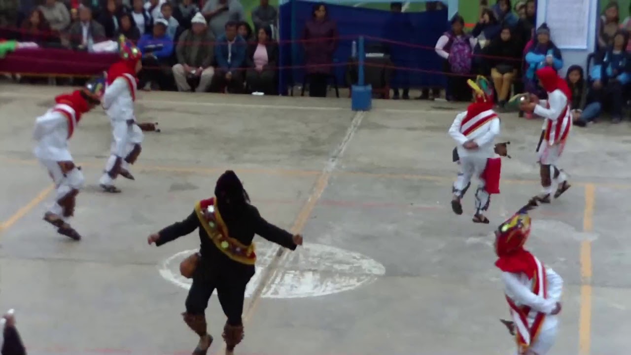 Concurso de danza Los chunchos de Cajamarca 4°G del Colegio San Felipe 2019
