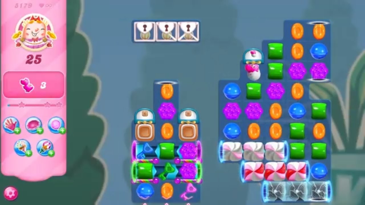 Candy Crush Saga LEVEL 5179 NO BOOSTERS (new version)