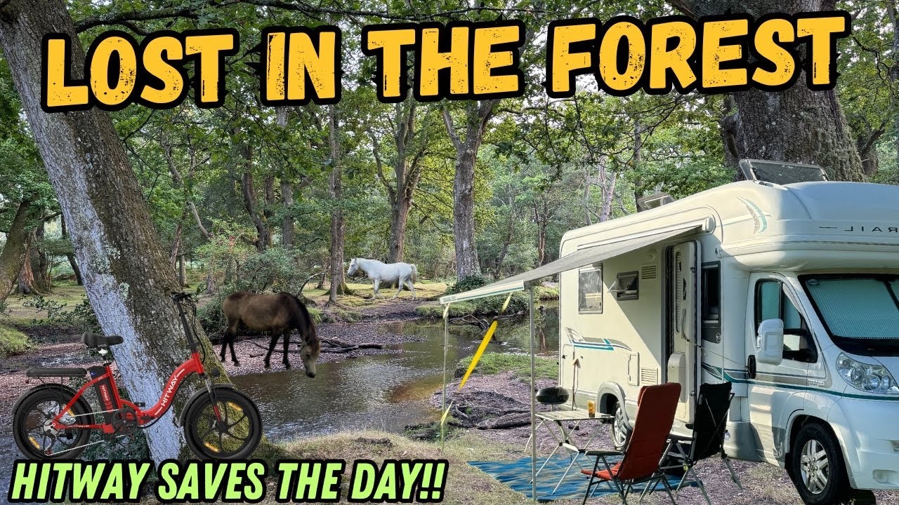 Exploring The NEW FOREST: Our ULTIMATE MOTORHOME VANLIFE Adventure
