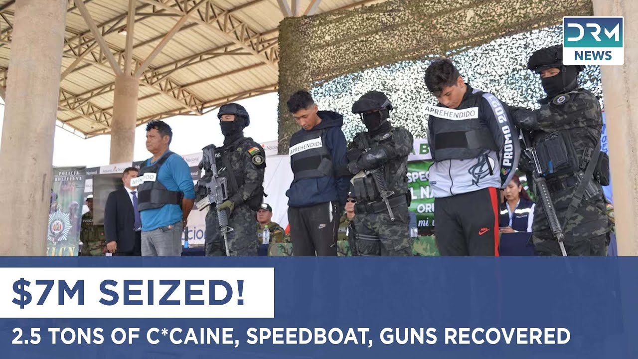 Bolivian Authorities Intercept $7M Worth of Illicit Substances | DRM News | AB1Z