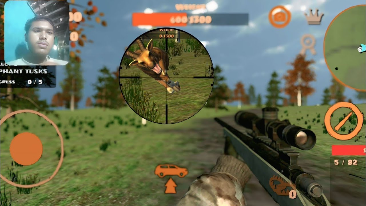 ANIMAL HUNTING ON JUNGLE CAR DRIVE 