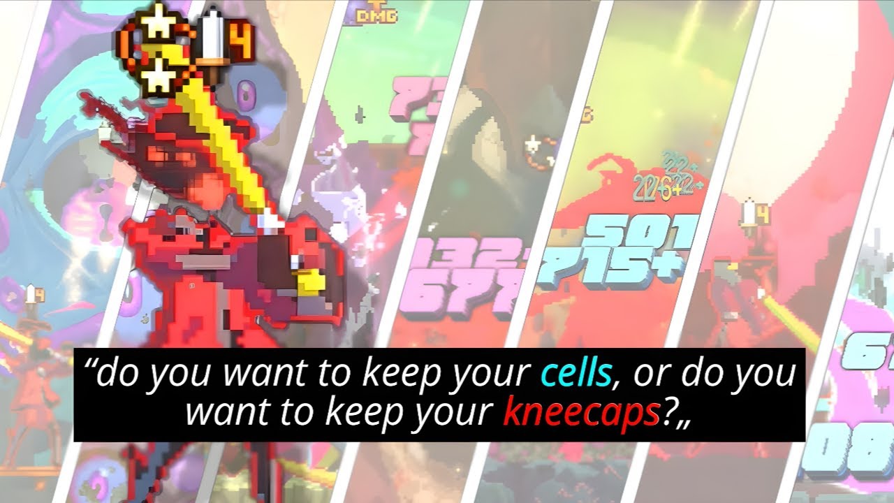 bonk build vs ALL bosses (dead cells) | 5bc no-hit