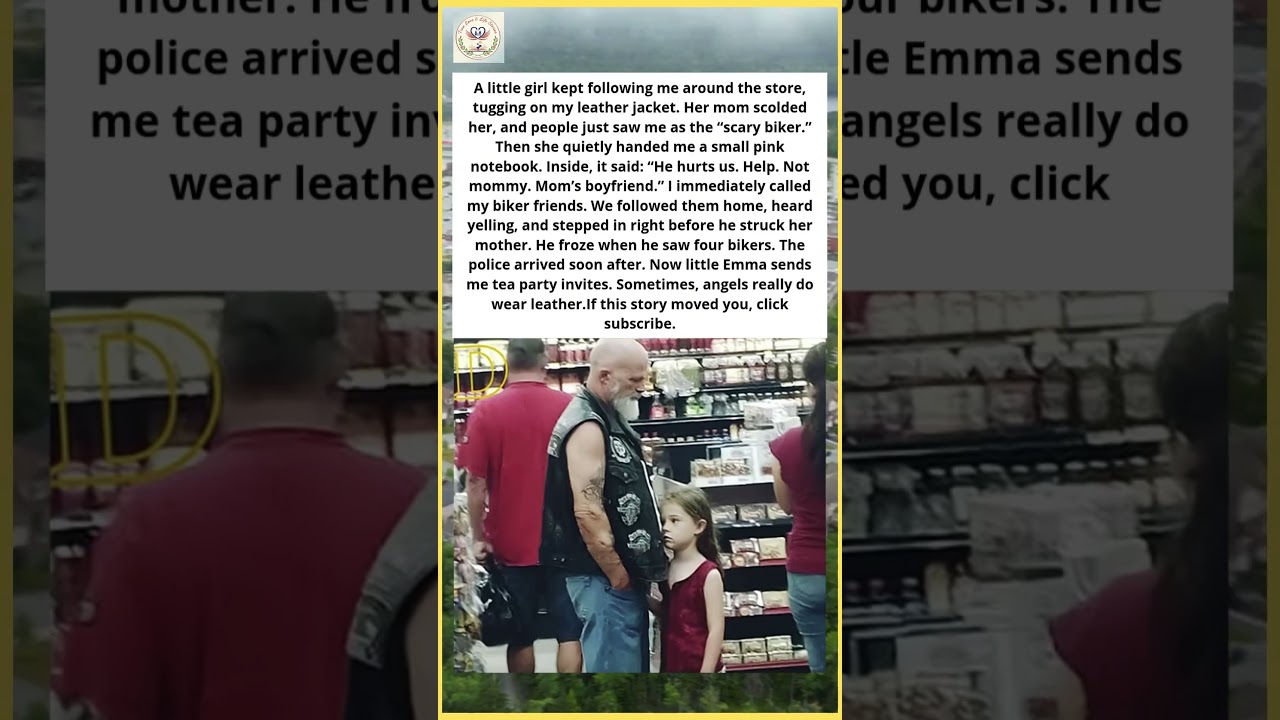LITTLE GIRL’S NOTE STOPS A MONSTER 🏍️💔😇