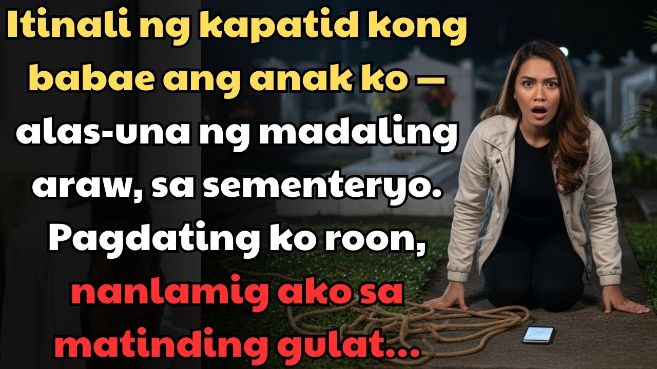 Itinali ng Kapatid Ko ang Anak Ko sa Sementeryo—Nang Dumating Ako, Nanlamig Ako