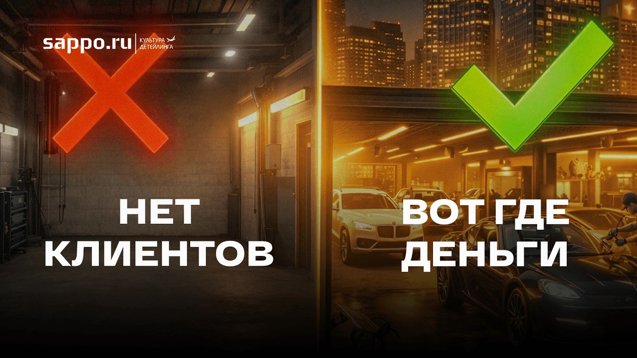 Фатальная ошибка при открытии детейлинга — неправильная локация