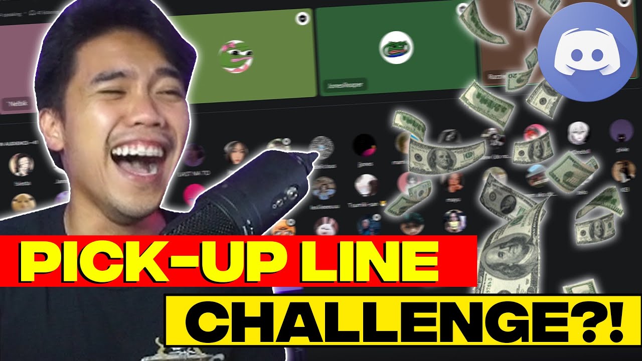 THE PICK-UP LINES CHALLENGE....