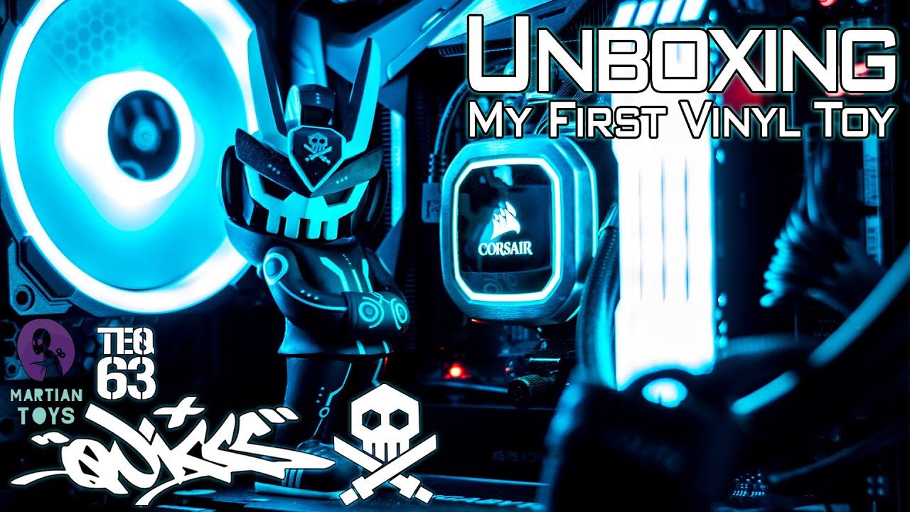 Quiccs x Martian Toys TEQTron TEQ63 [UNBOXING MY FIRST VINYL TOY]