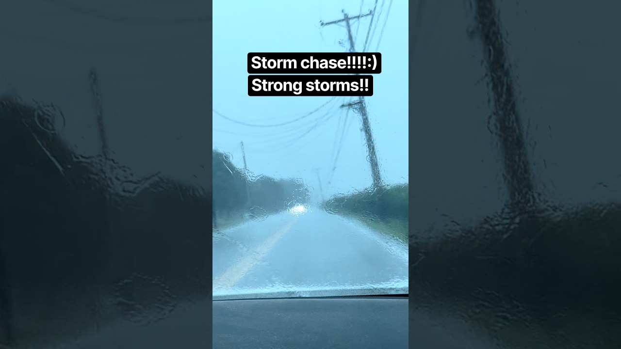 : Caught in a Violent Thunderstorm (Insane Rain & Lightning)