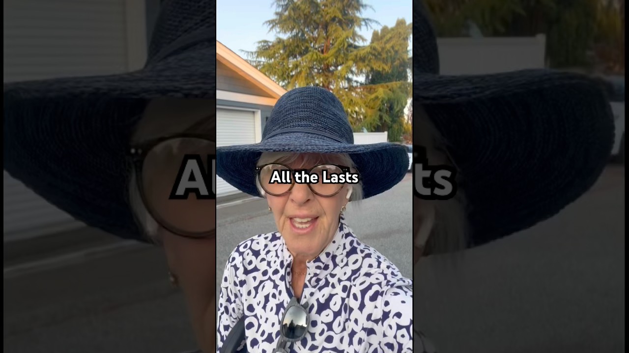 Some of the lasts I&rsquo;m good with. Some not. #aging #babyboomer #doglover