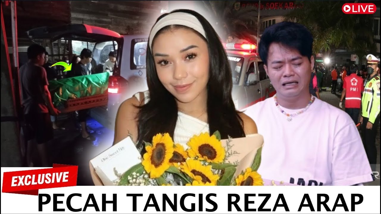 REZA ARAP BERURAI AIR MATA, SANG KEKASIH LULA LAHFAH MENINGGAL DUNIA