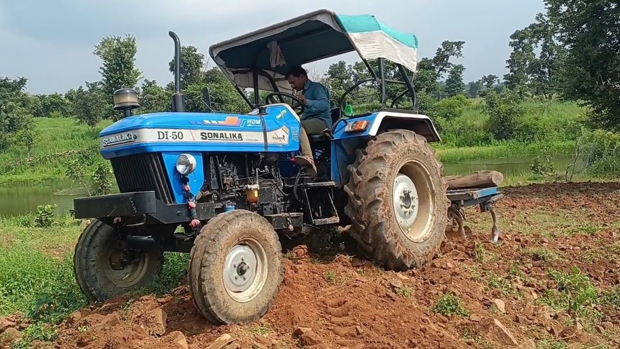 Sonalika Di 50 tractor caltivater ki jutai