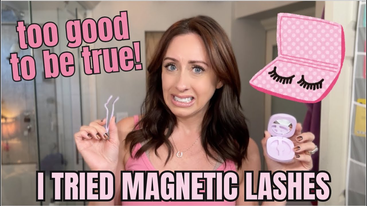 I TRIED THE VIRAL MAGNETIC LASHES...this seems too good to be true!