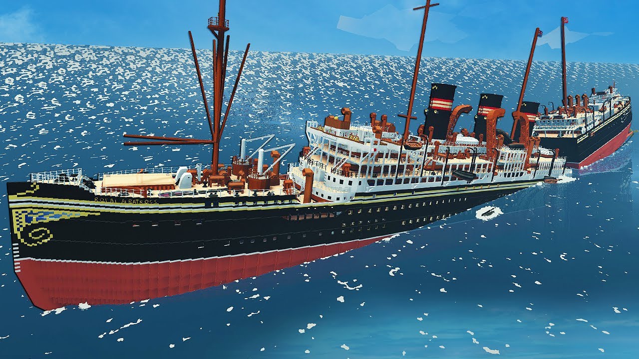 Massive Tsunami Split My NEW Ship in HALF! - (Stormworks Sinking Ship Survival)