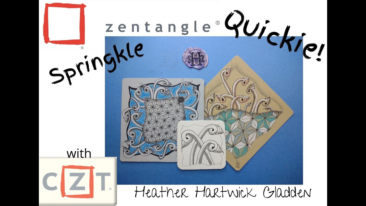 Springkle | Zentangle® Quickie