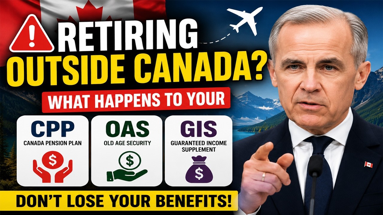 🚨 Выход на пенсию за пределами Канады? 🇨🇦 | Что будет с вашими CPP, OAS и GIS