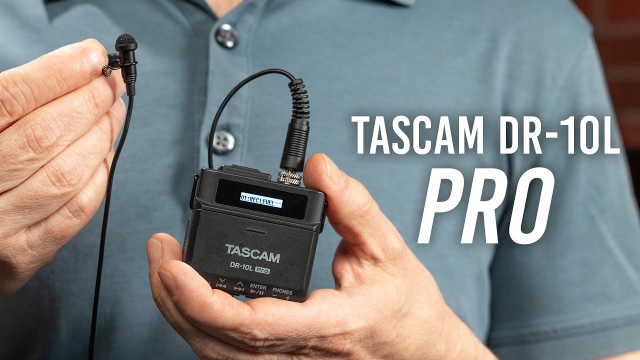 Tascam DR-10L Pro 32Bit-Float Field Recorder & Lavalier Mic