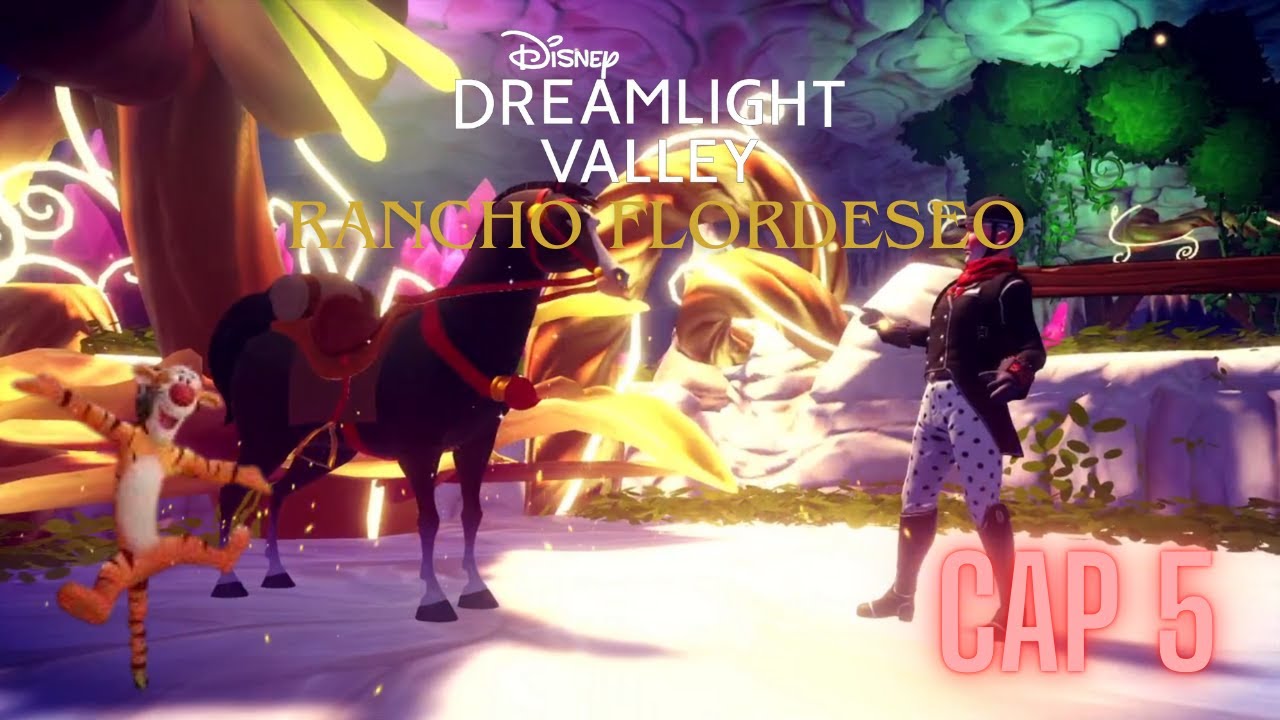 Conseguimos a Kan y conocemos a tiger DLC Wishblossom Ranch Disney Dreamlight Valley