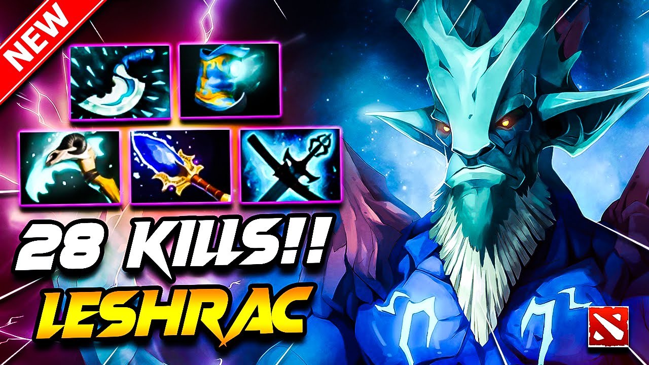 Игровой процесс Dota 2 LESHRAC | 28 убийств Игровой процесс LESHRAC DOTA 2 | Игровой процесс сбор...