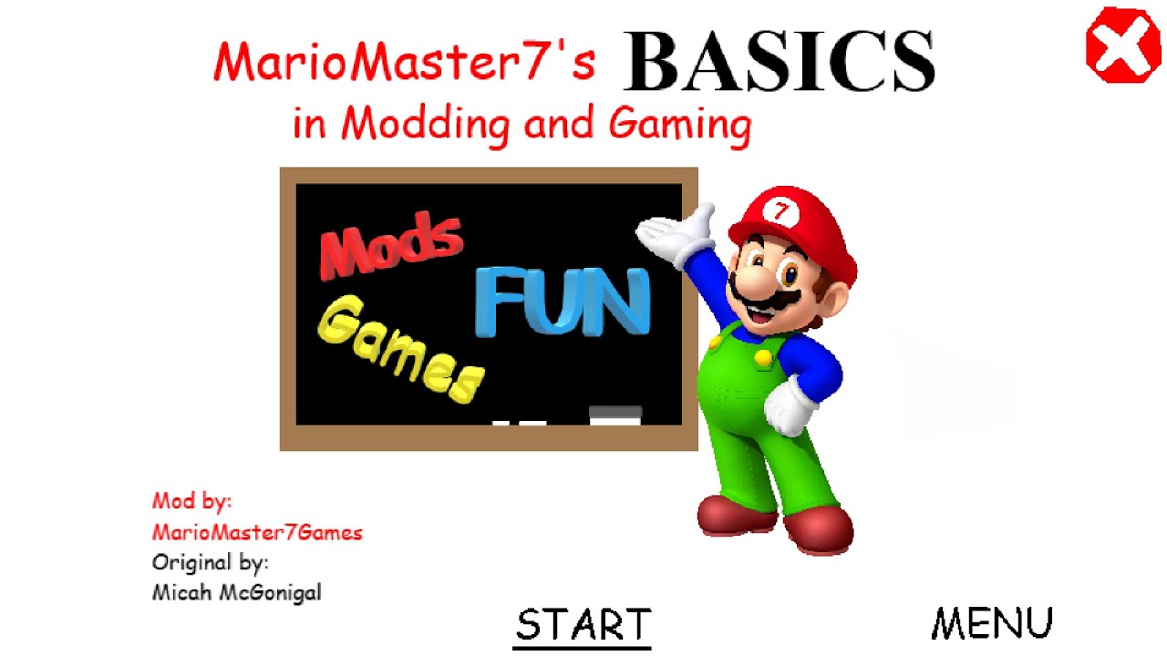 My 7th Baldi's Basics Mod - MarioMaster7's Basics in Modding and Gaming