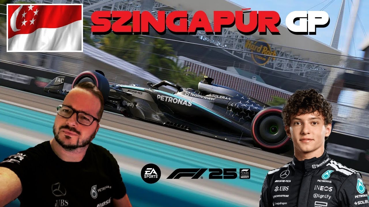 F1 [2022-2025] THE NEW ERA [2025] 🏆#18 🏁 KARRIER 🇸🇬 SZINGAPÚR
