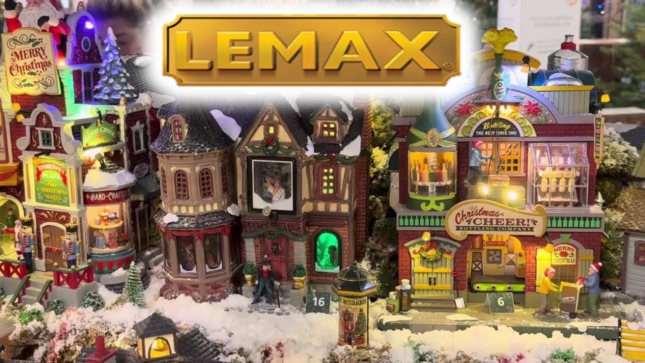 Christmas Shopping 2025 Christmas LEMAX Village.