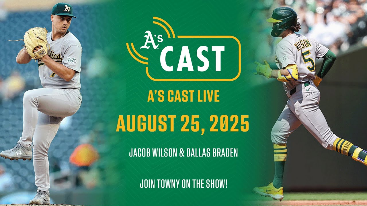 A's & Tigers Preview from West Sacramento | Towny Talks with Jacob Wilson & Dallas Braden