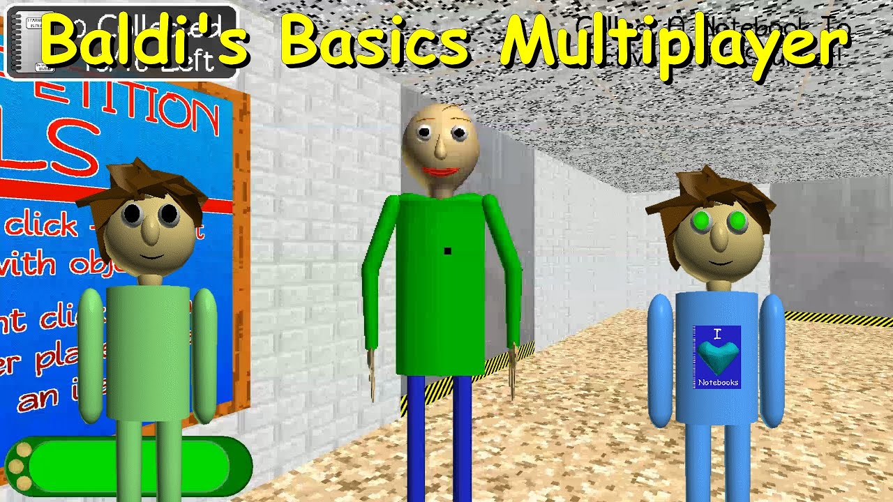 Baldi's Fun New School Plus Ultimate Edition Multiplayer And Museum Modes Update