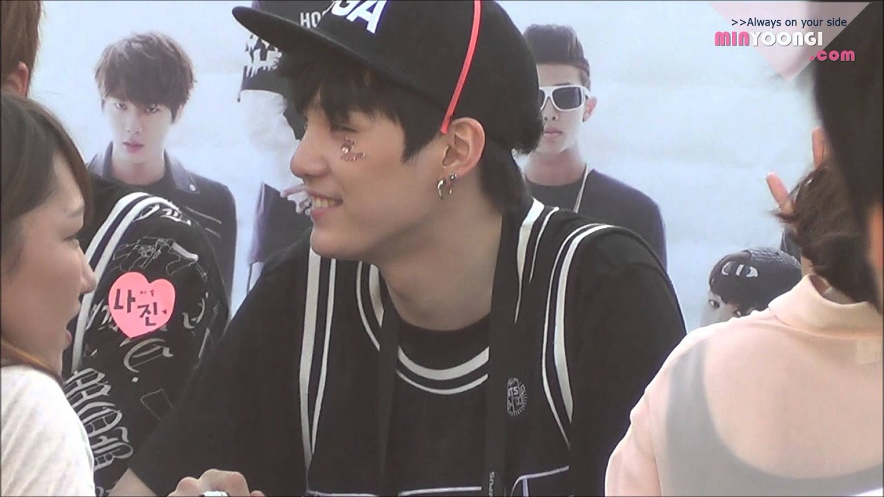130706 방탄소년단 청량리 팬싸인회 SUGA 윤기