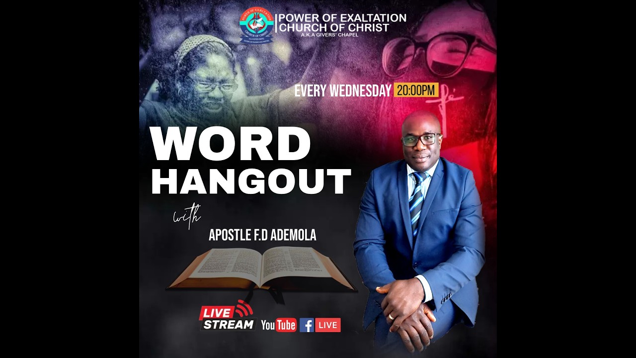 THE LOVE OF MONEY(THE ROOT ISSUE-WHEN MONEY BECOMES A MASTER) || PART 1 || APOSTLE F.D ADEMOLA
