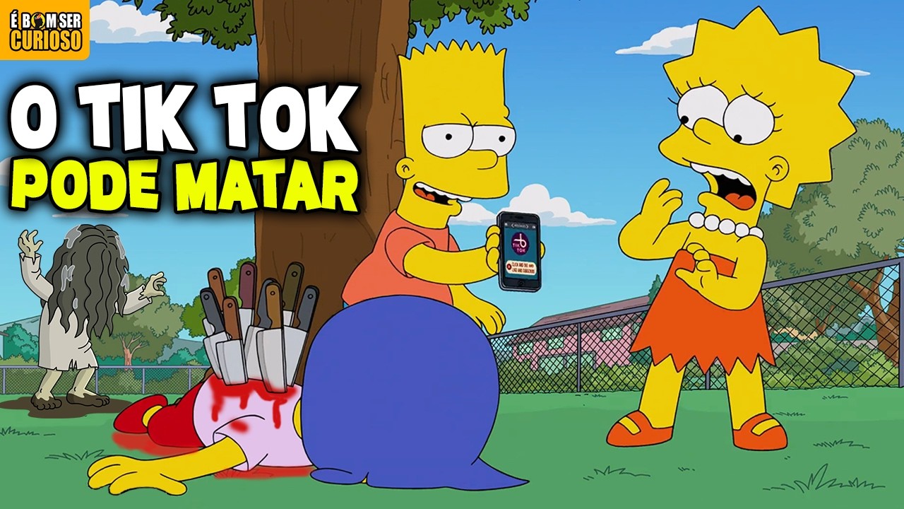 OS SIMPSONS CONTRA O TIK TOK MORTAL
