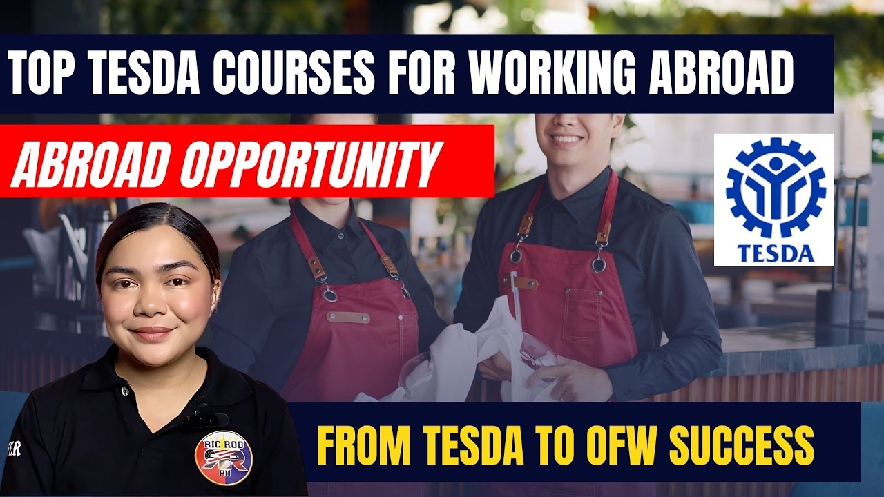 TESDA Courses na Pwede Kang Dalhin Abroad!