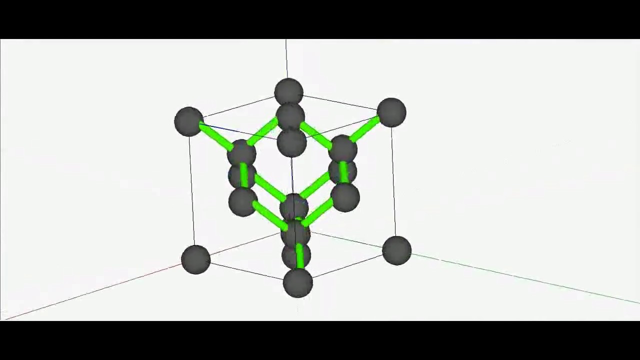 Diamond structure Animation