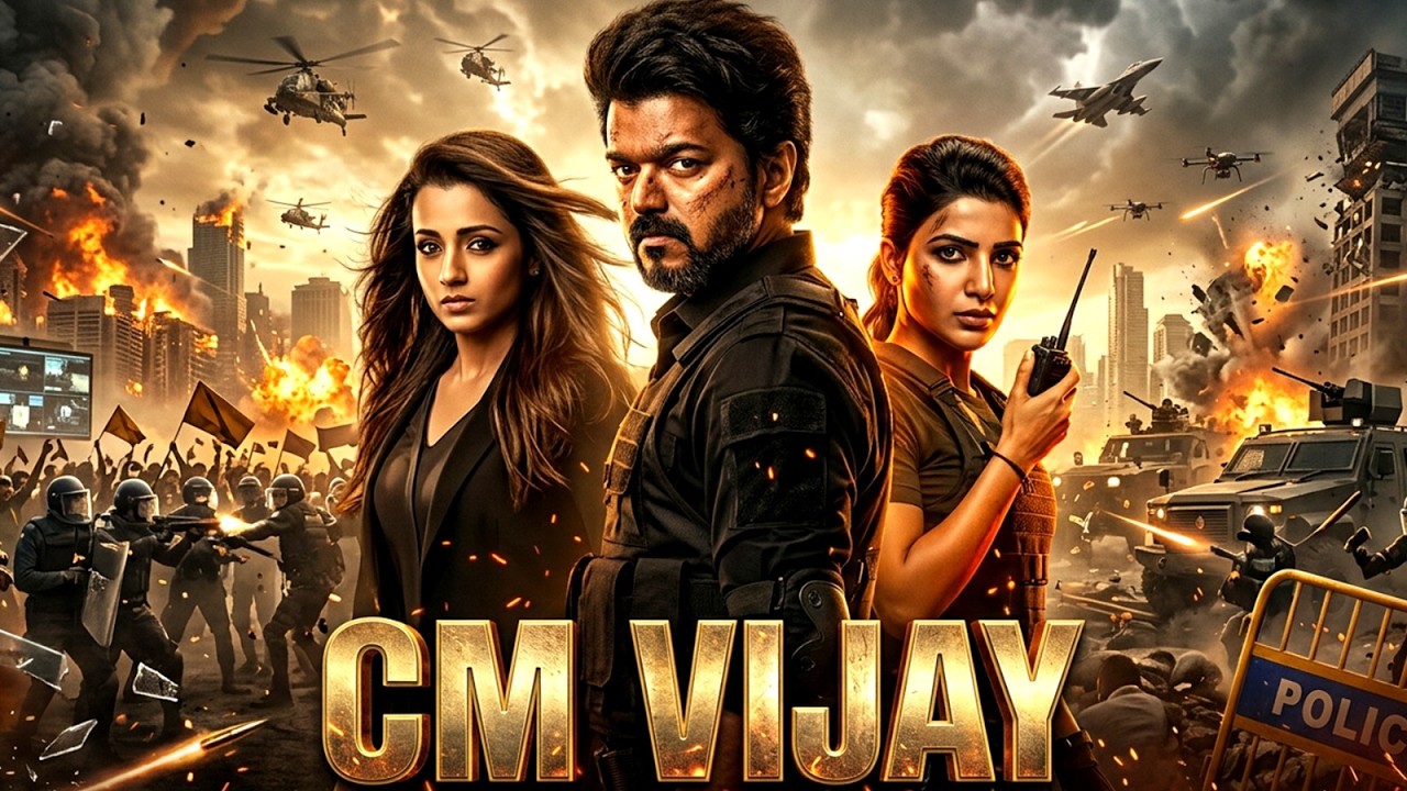 CM VIJAY Full Movie Hindi Dubbed | Thalapathy Vijay | Varun Tej | South Action Comedy Movie