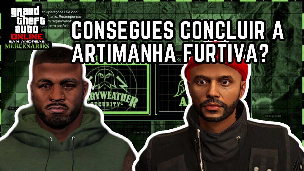 🔨Quebra de Patente - Missão GTA Online's San Andreas Mercenaries💡🎮