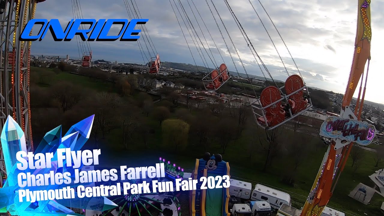 Star Flyer - Charles J. Farrell (Onride) @ Plymouth Central Park Fun Fair 2023