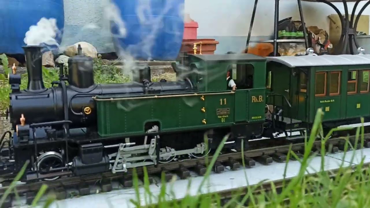 LGB 20271 G3/4 11 Heidi Probefahrt