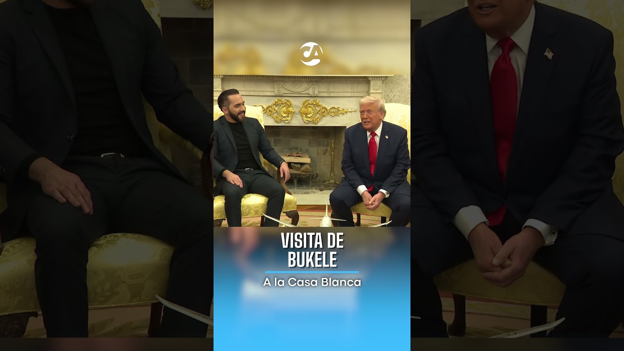 Bukele llega a EEUU