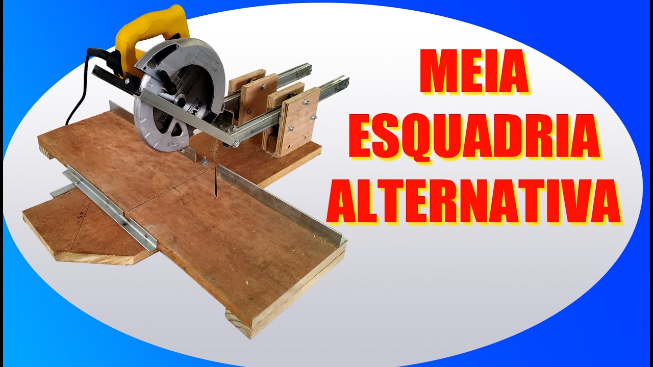 Meia esquadria sistema simples