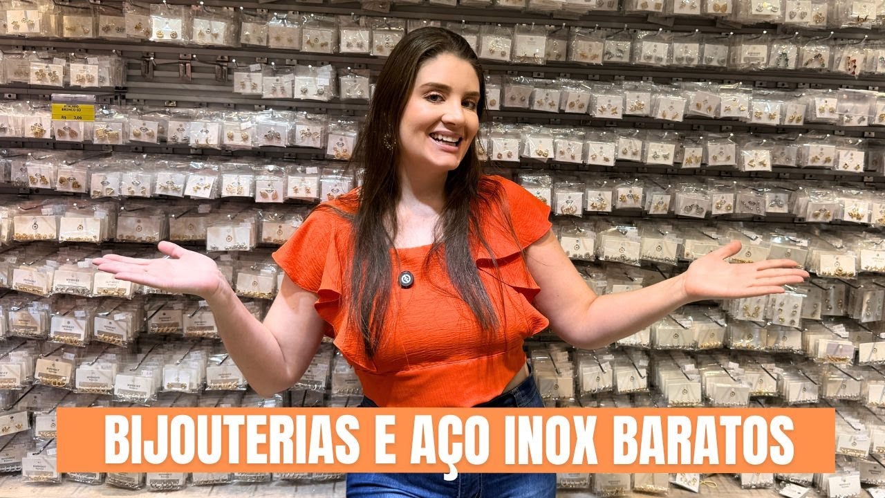 AÇO INOX E BIJOUTERIA BARATOS NA 25 DE MARÇO - DANILO BIJOUTERIAS