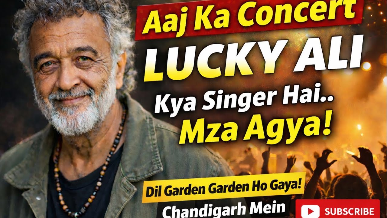 Dekho dekho chandigarh walo kon aya @LuckyAliOfficial  