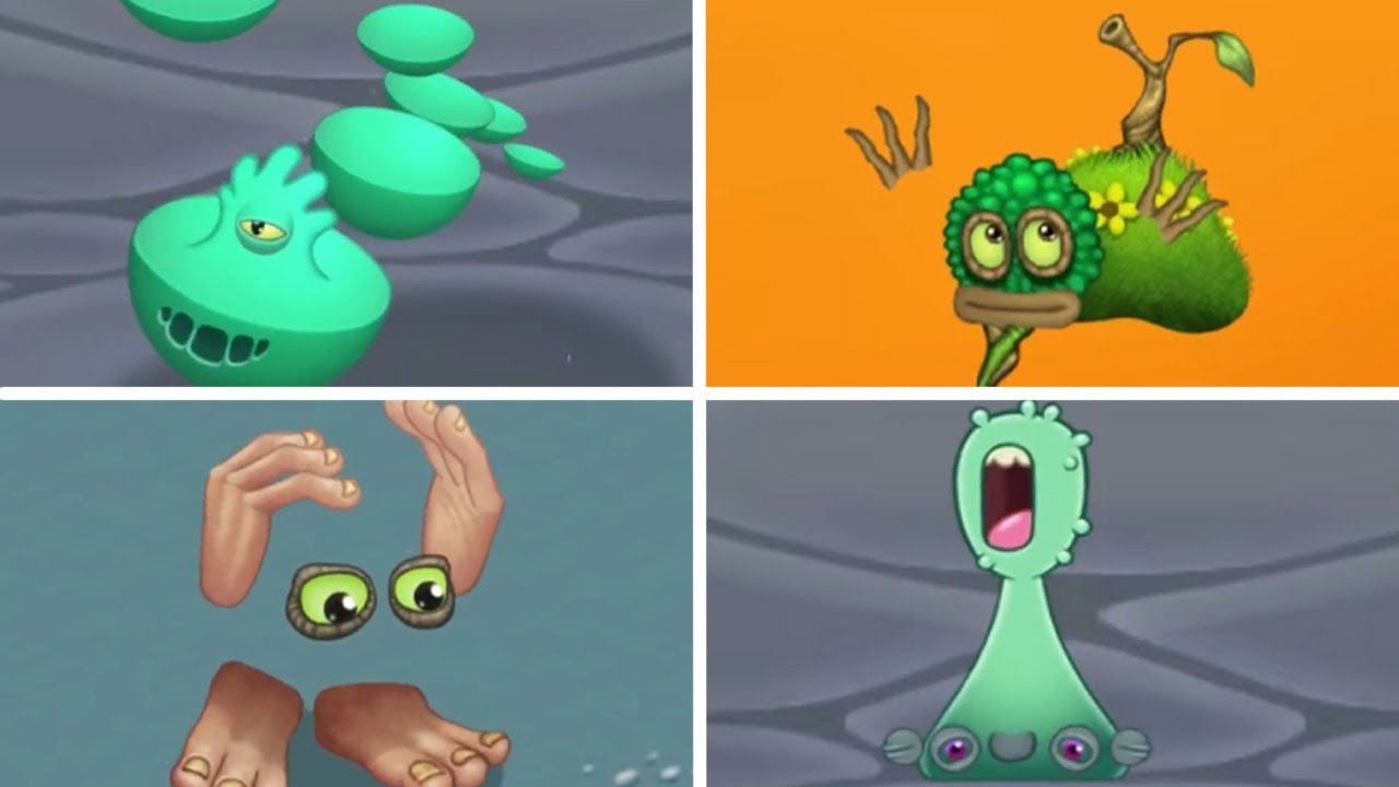 Monsters Lost Things - My Singing Monsters | All Sounds & Animations