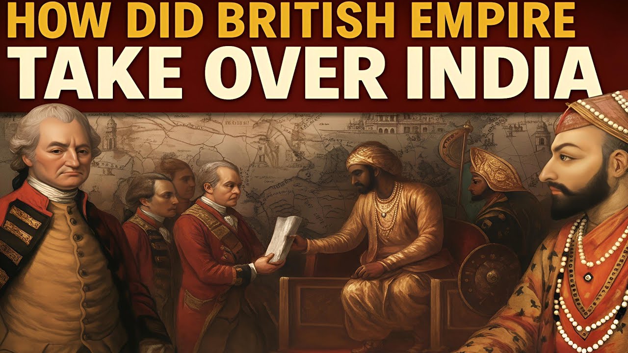 How Did British Empire Conquer India ? | History of British Rule In India
