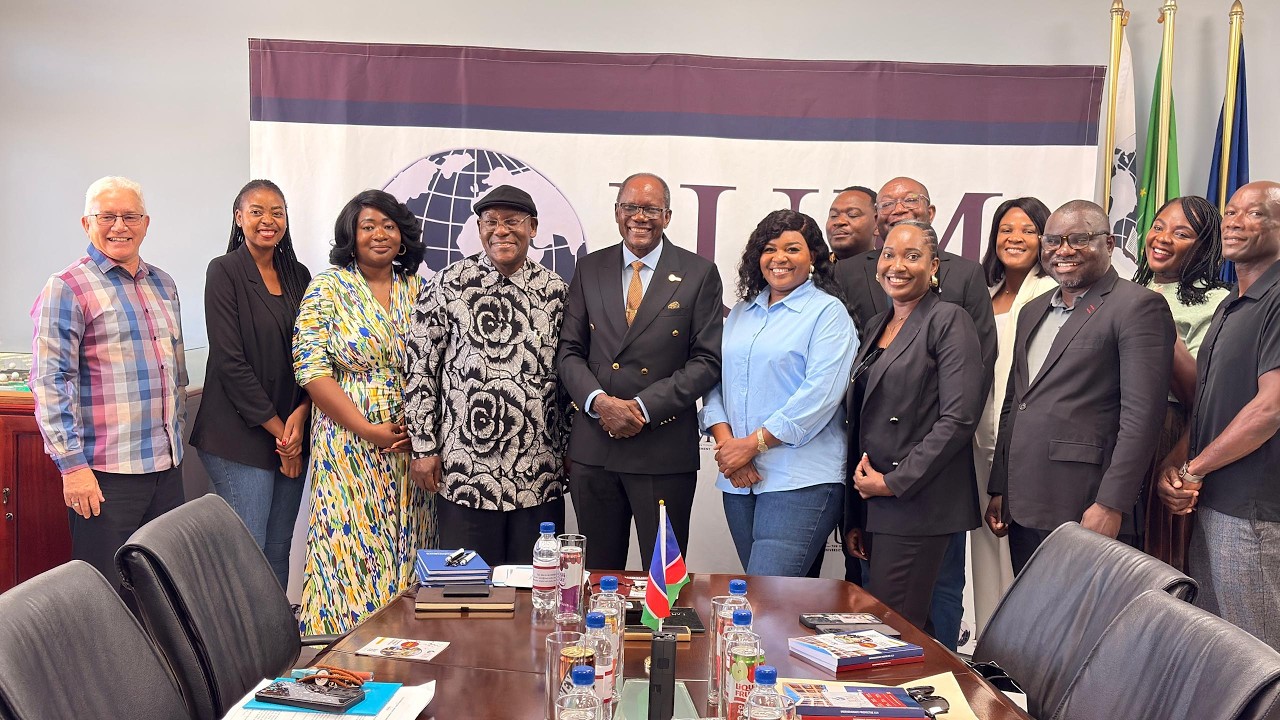 Ondangwa Town Council Courtesy Visit to IUM