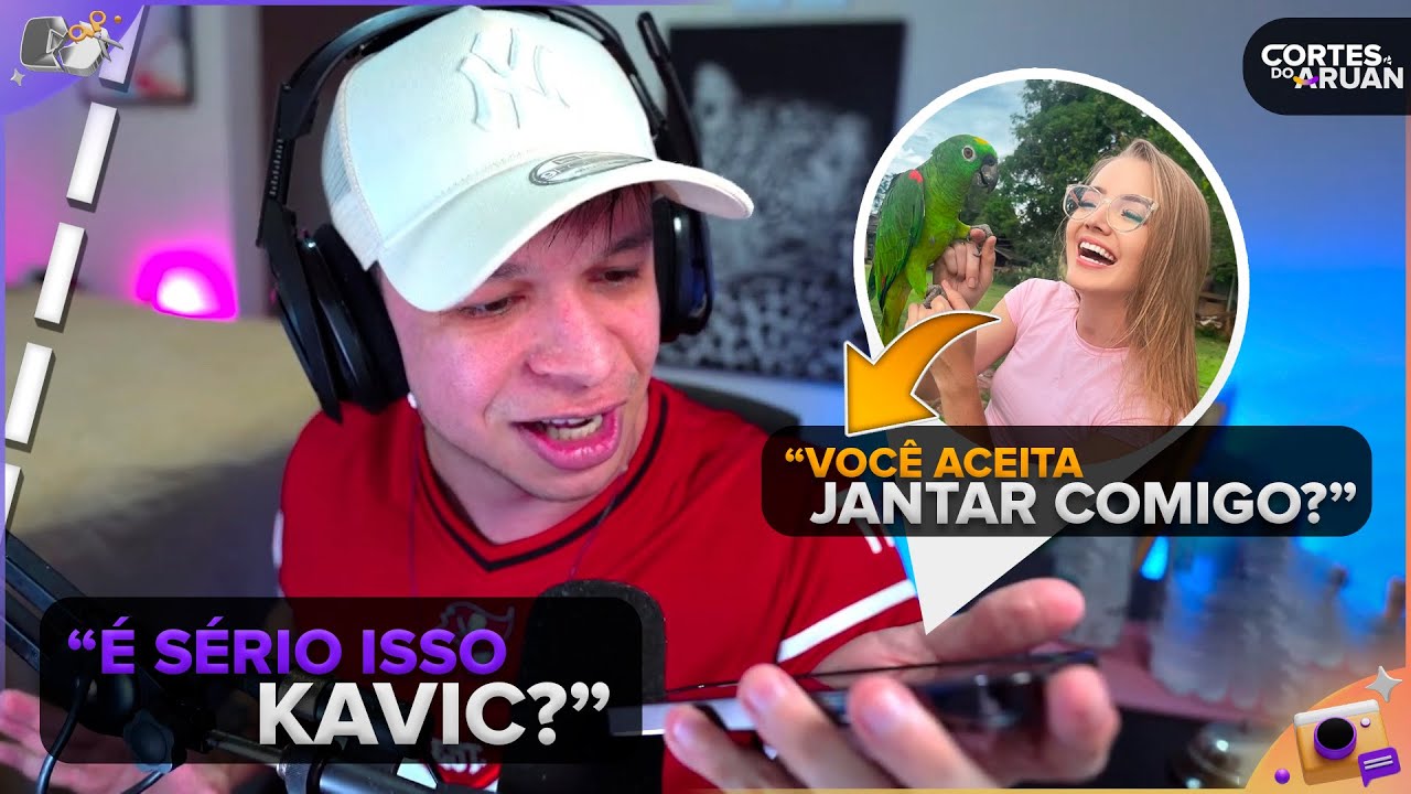 🚨💞 A KAROL KAVIC CHAMOU O ARUAN PARA UM JANTAR ROMÂNTICO! - Cortes do Aruan