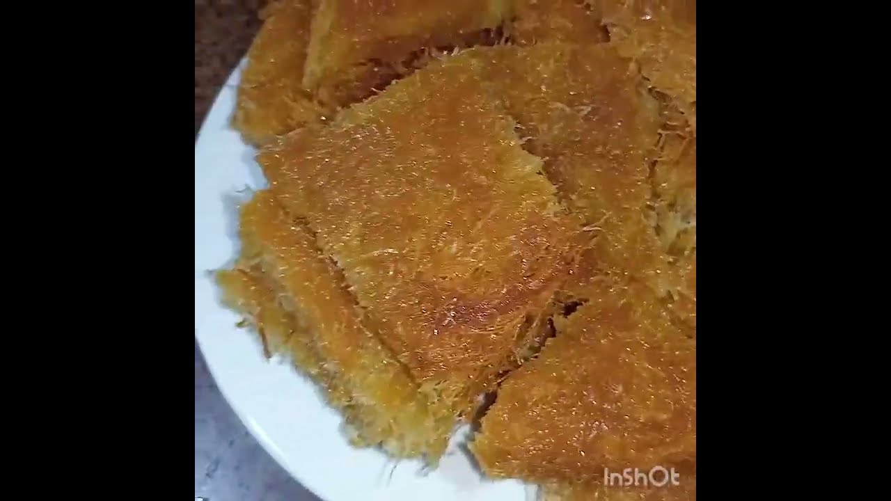 كنافه ساده حكايه جربوها هتعجبكم جدا جدا لاتنسو الاشتراك في القناه